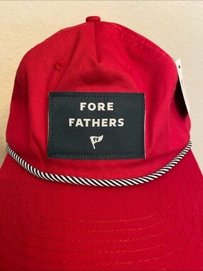 NWT Fore Fathers FF Diapers Grass Grills Rope Hat